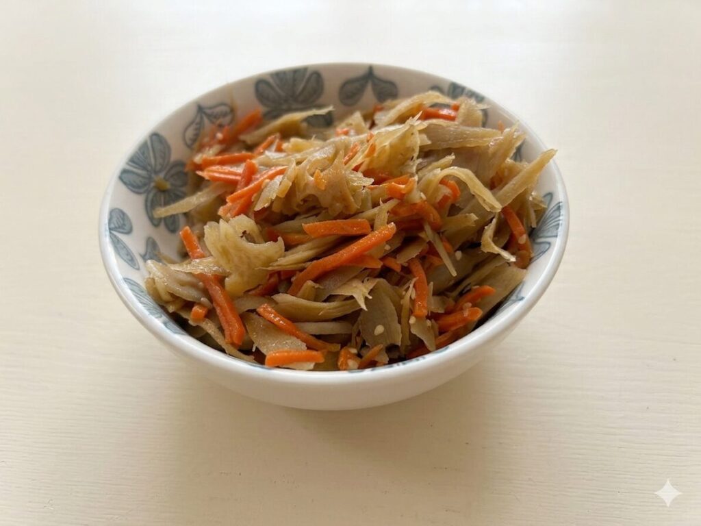 シェフの無添つくりおき_きんぴらごぼう